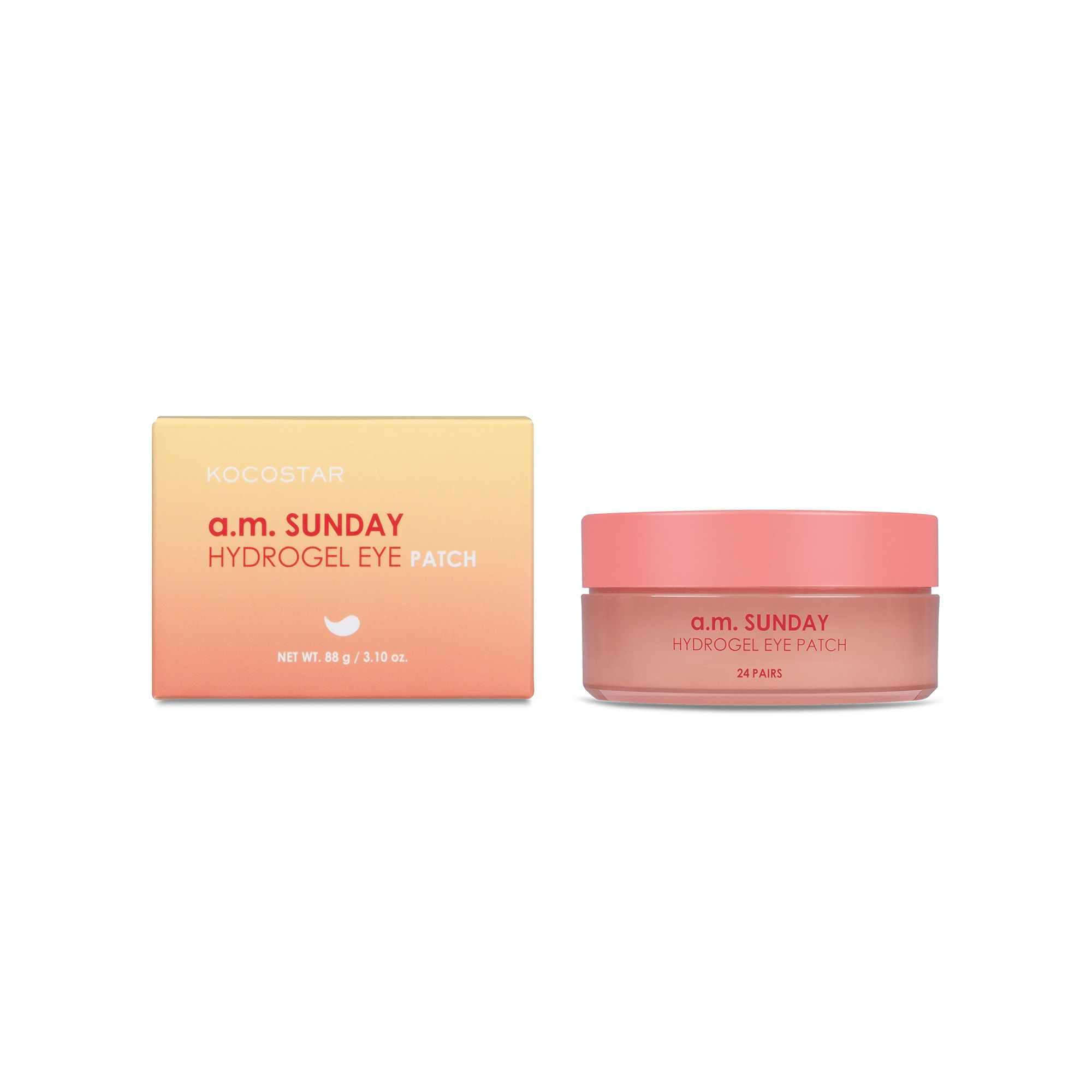 KOCOSTAR - A.M. Sunday Happy Hydrogel Eye Patch - 24τμχ